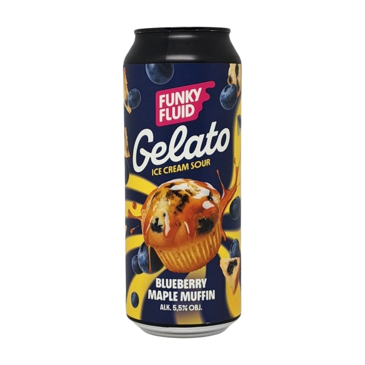 Funky Fluid Gelato: Blaubeer-Ahorn-Muffin | Smoothie Sour