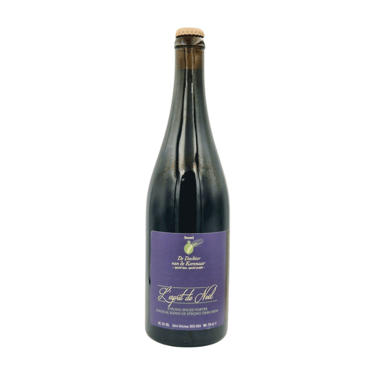 De Dochter van de Korenaar L'esprit de Noel Regular | Kerstbier Webshop Online Verdins Bierwinkel Rotterdam