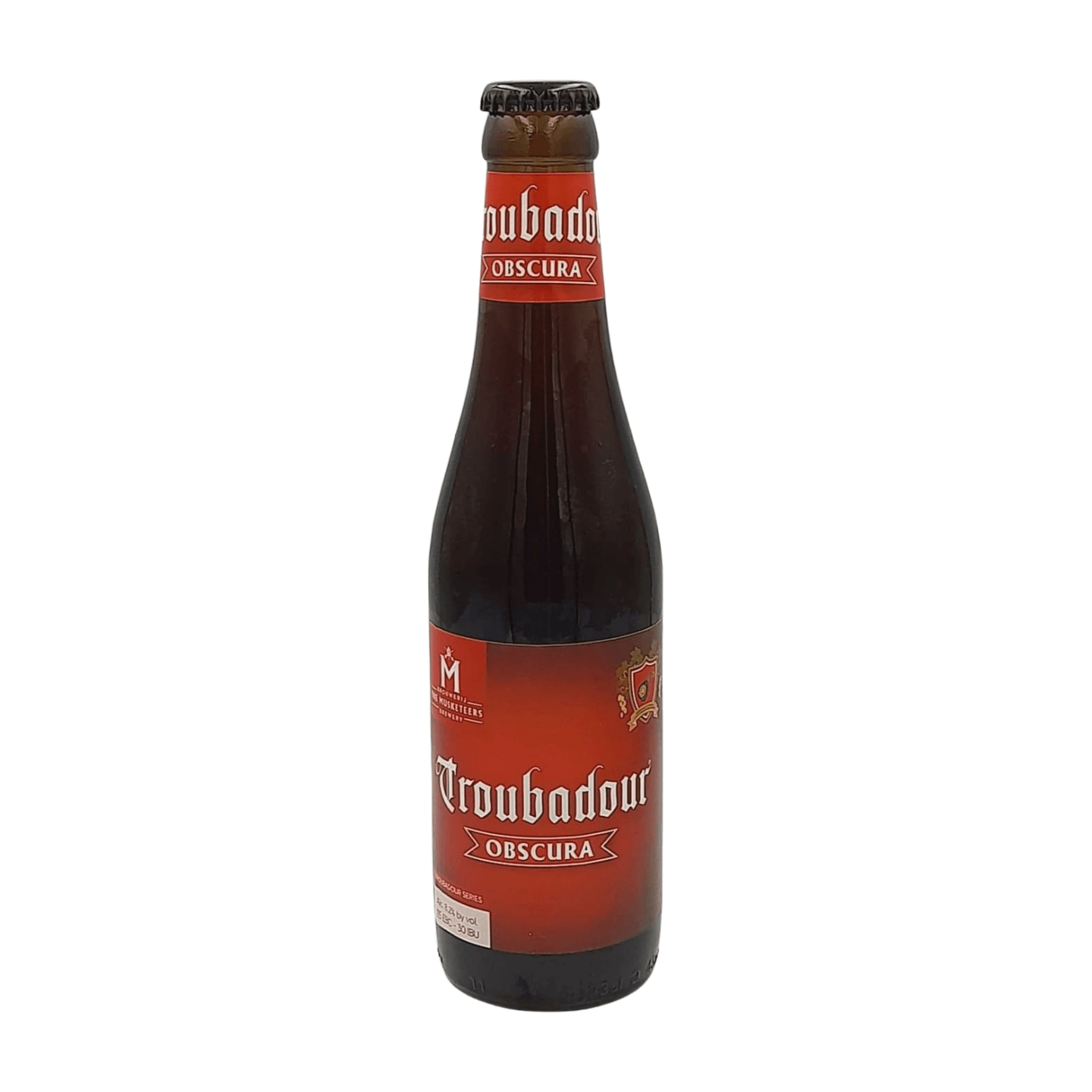 Brouwerij The Musketeers Troubadour Obscura | Dark Ale Webshop Online Verdins Bierwinkel Rotterdam