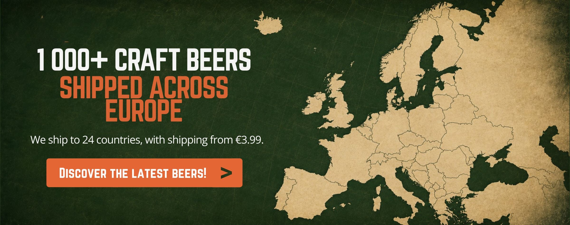Cheap Shipping beers online EUropa Verdins
