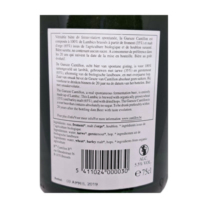 Cantillon Classic Geuze 2019 | Lambic