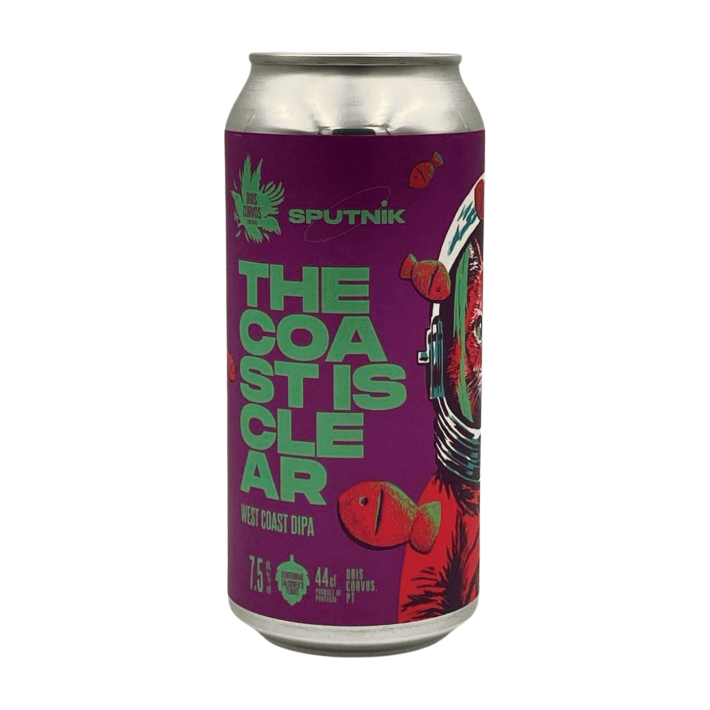Dois Corvos The Coast is Clear | West Coast DIPA IPA BIer Kopen Online