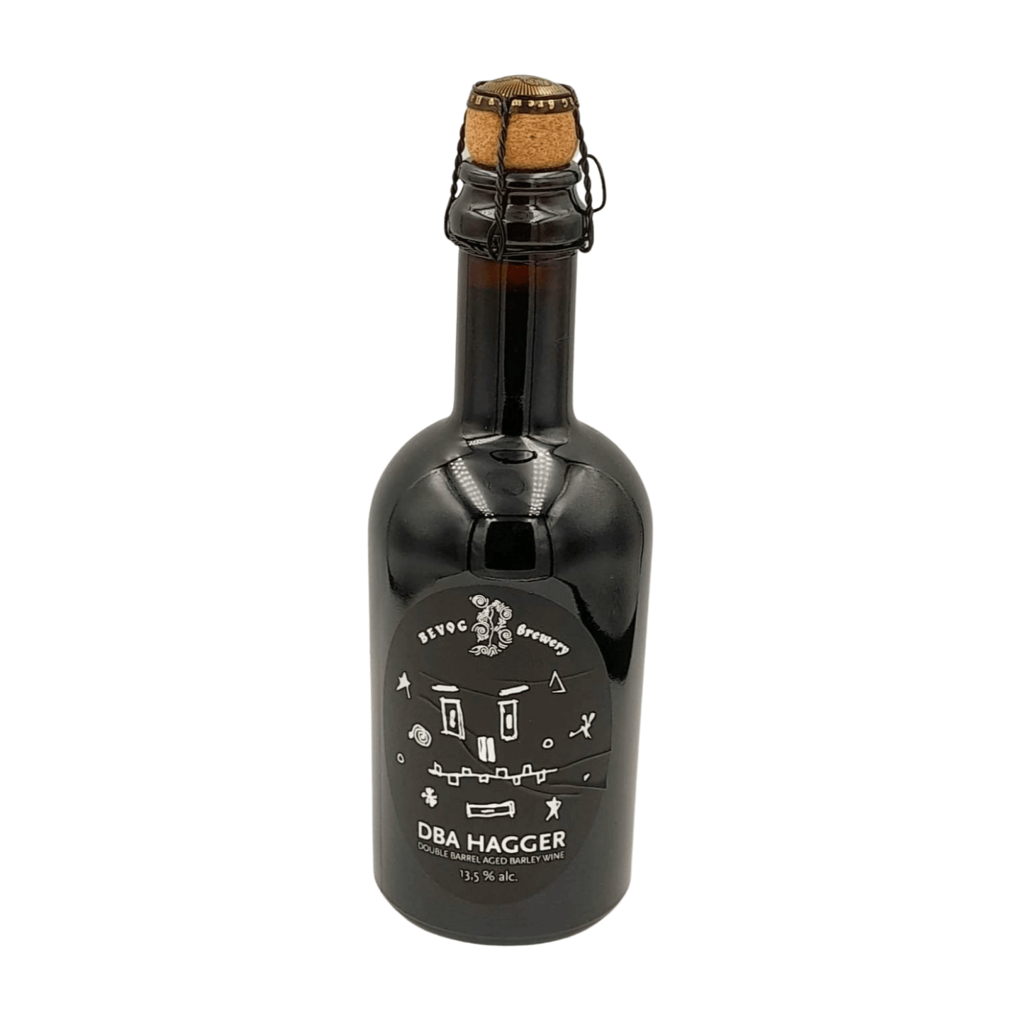 Brauhaus Bevog DBA Hagger | Double Bourbon BA Barley Wine (2022) Webshop Online Verdins Bierwinkel Rotterdam