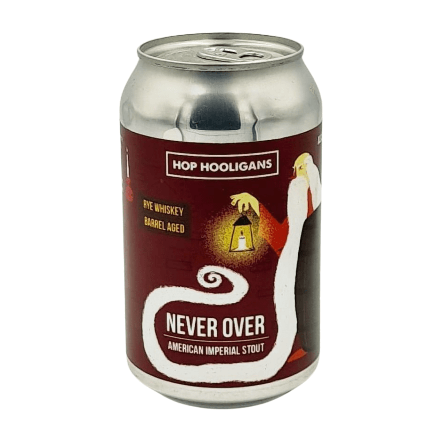 Hop Hooligans Never Over: Rye Whiskey BA | Rye Whiskey BA Imperial Stout Webshop Online Verdins Bierwinkel Rotterdam