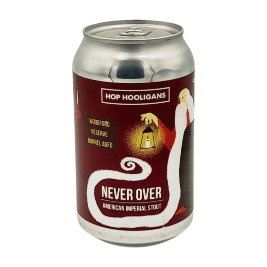 Hop Hooligans Never Over: Woodford Reserve BA | Woodford Reserve BA Imperial Stout Webshop Online Verdins Bierwinkel Rotterdam