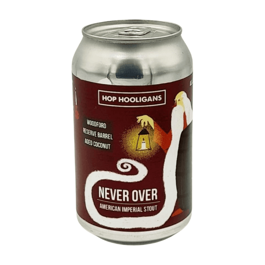 Hop Hooligans Never Over: Woodford Reserve BA Coconut | Woodford Reserve BA Coconut Imperial Stout Webshop Online Verdins Bierwinkel Rotterdam