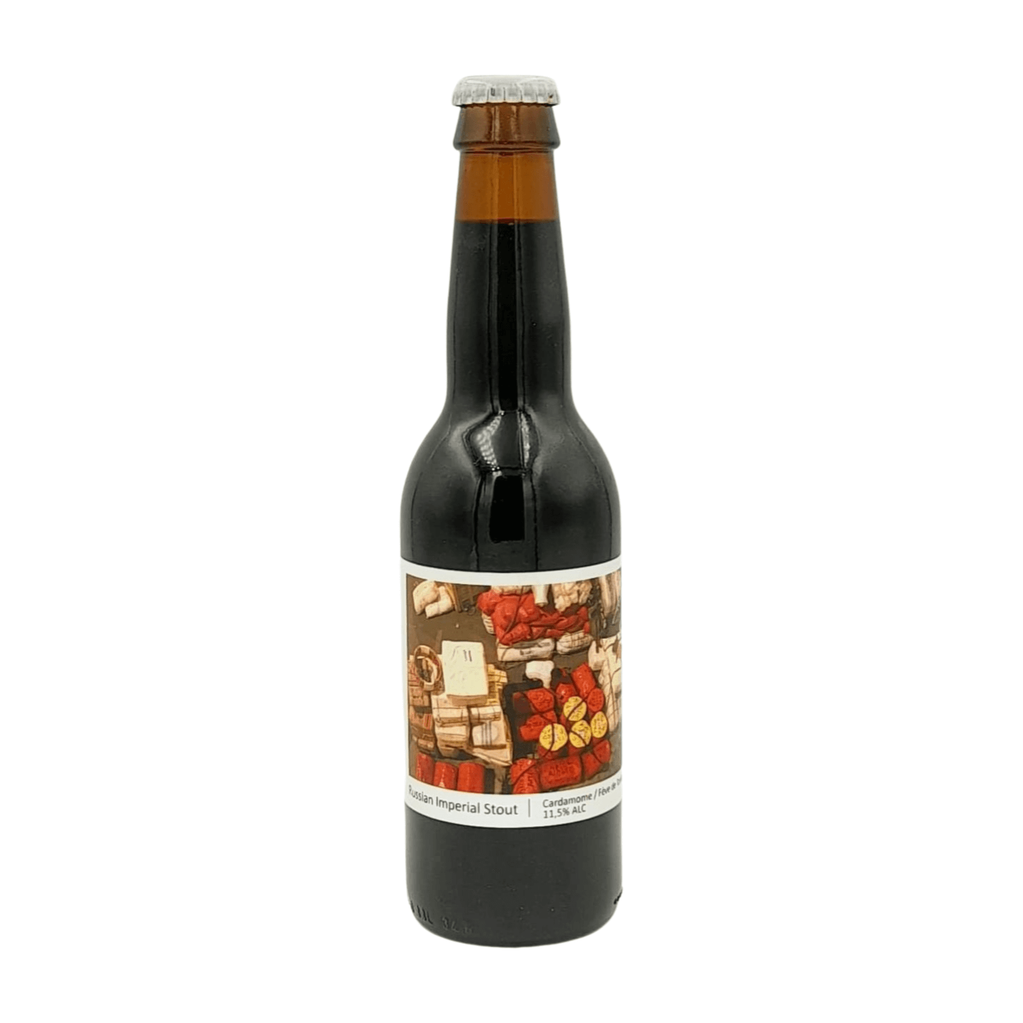 Popihn RUSSIAN IMPERIAL STOUT Cardamome Fève De Tonka | Russian Imperial Stout Webshop Online Verdins Bierwinkel Rotterdam
