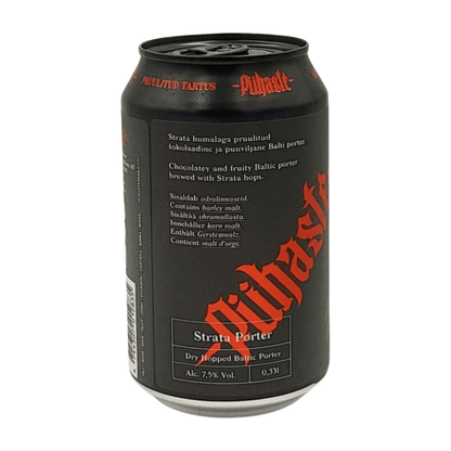 Pühaste Brewery Strata Porter | Dry Hopped Baltic Porter Webshop Online Verdins Bierwinkel Rotterdam