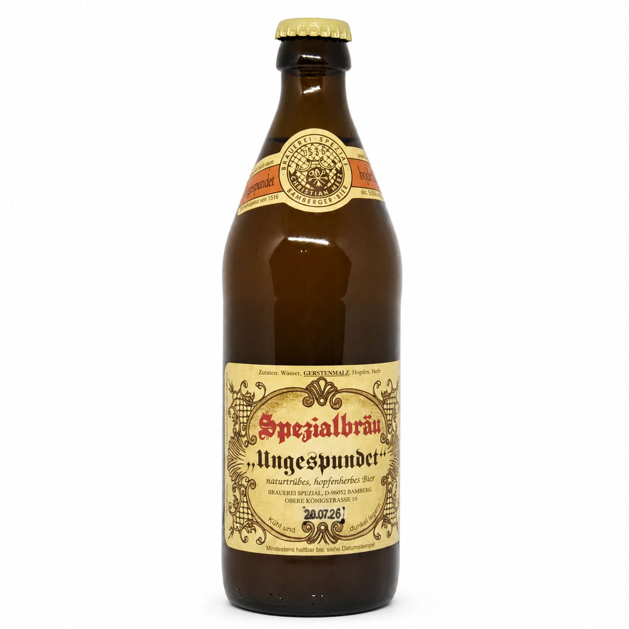 Spezial "Ungespundet"  Rauch Kellerbier
