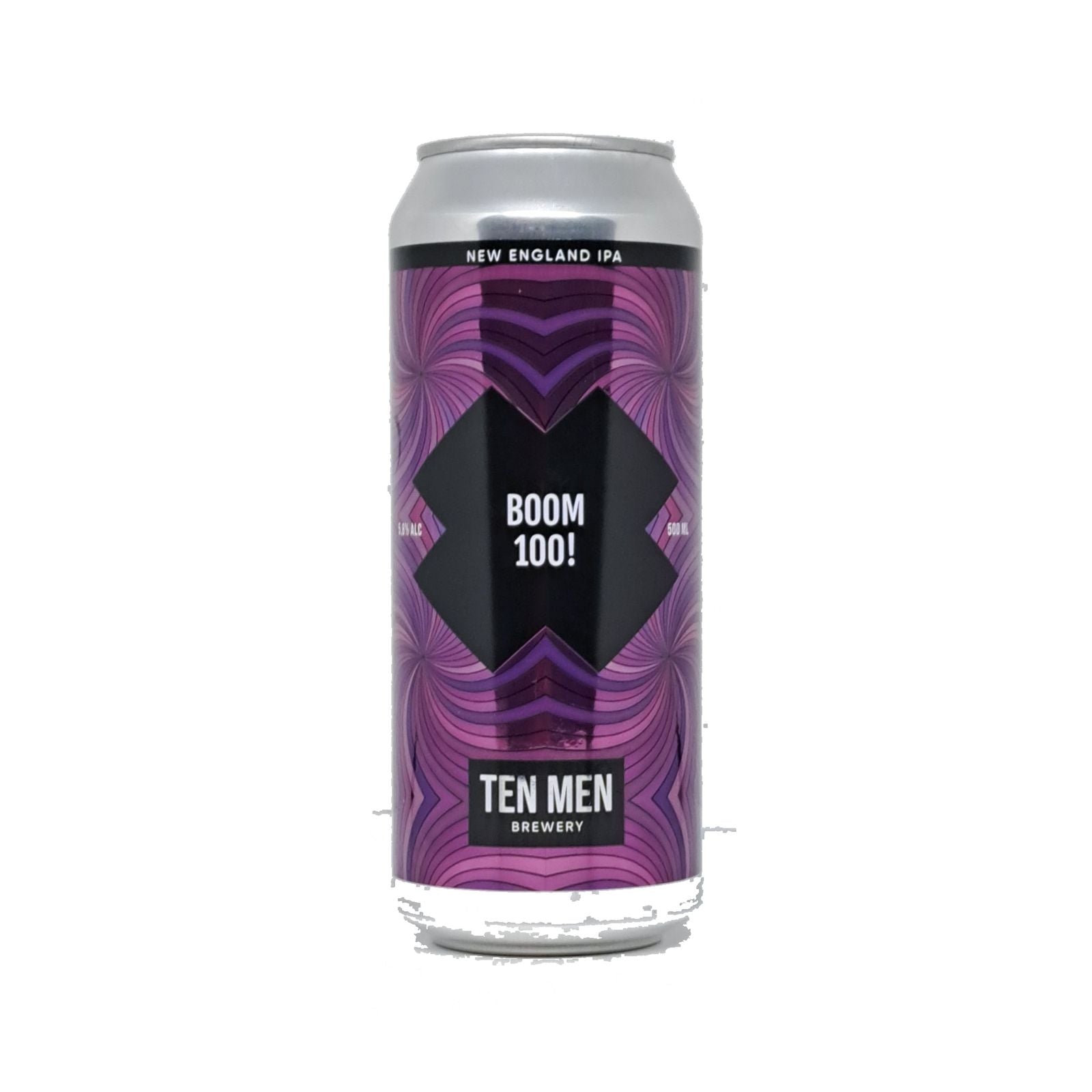 Ten Men Brewery Boom 100!  NEIPA