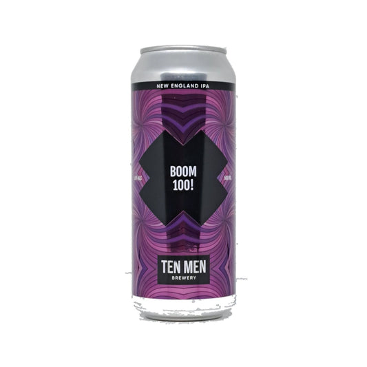 Ten Men Brewery Boom 100!  NEIPA