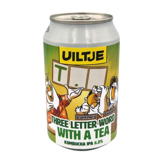 Uiltje Three Letter Word | Kombucha IPA Webshop Online Verdins Bierwinkel Rotterdam