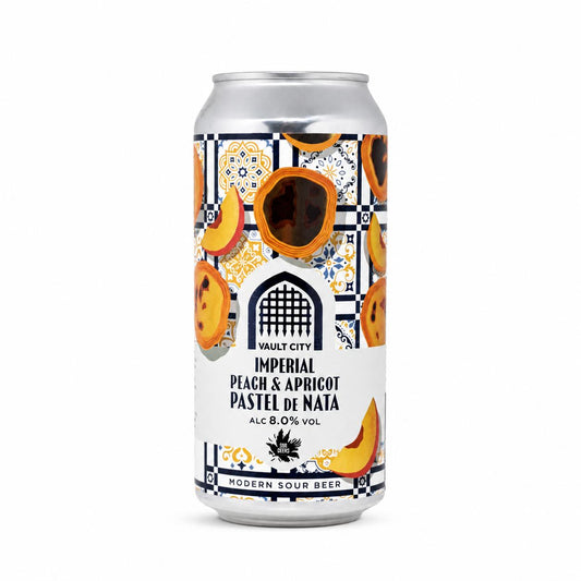 Vault City Imperial Peach & Apricot Pastel De Nata  Sour