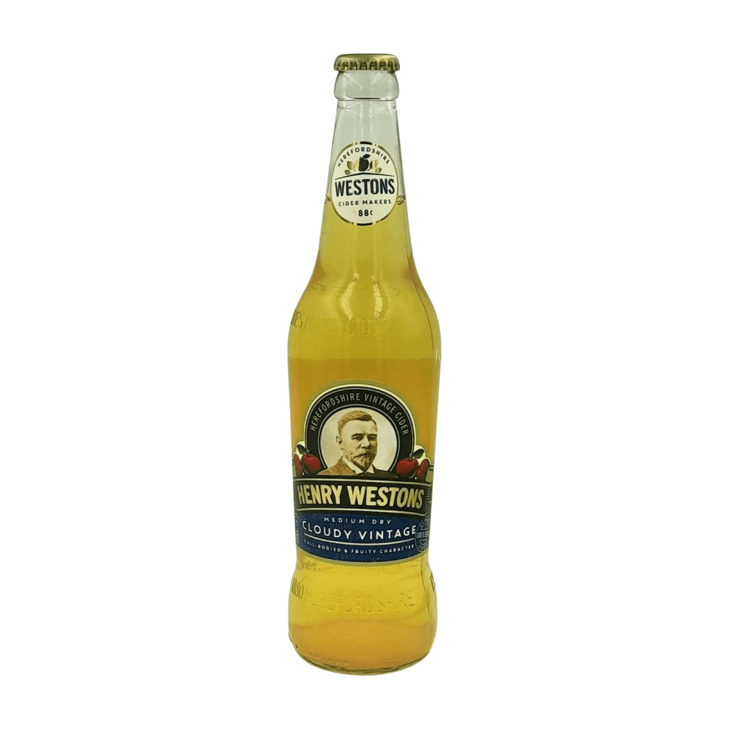 Westons Cider Henry Weston's Medium Dry Cloudy Vintage (2022) | Dry Apple Cider Webshop Online Verdins Bierwinkel Rotterdam
